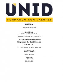 COMENTARIOS DEL PANEL ETICA PROFESIONAL. Página 1