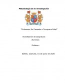 Embarazos no deseados a temprana edad