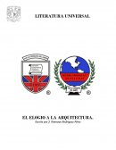 ELOGIO A LA ARQUITECTURA
