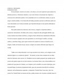 Ensayo ciencia y religion