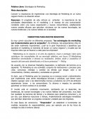 MARKETING PARA NUEVOS NEGOCIOS