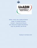 Hecho, acto y sujetos de Derecho