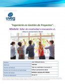 Modulo: Taller de creatividad e innovación v1