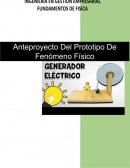 Prototipo De Fenómeno Físico