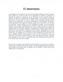 El desempleo en Colombia