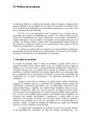 Politica de producto