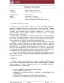 Programa de Estudio uso del código lingüístico