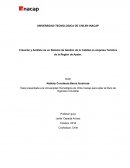 TESIS - CREACION Y ANALISIS DE UN SISTEMA DE GESTION DE LA CALIDAD EN EMPRESA TURISTICA DE LA REGION DE AYSEN