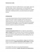 Contabilidad, eclaraciones juradas