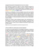 Lenguaje internacional de interpretación del uso de los colores