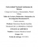 Ensayo sobre la vida