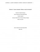 EVIDENCIA 1: CUADRO COMPARATIVO “MEDIOS Y MODOS DE TRANSPORTE”