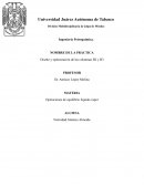 Operaciones de equilibrio liquido-vapor