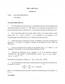 ANÁLISIS DIMENSIONAL