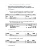 PASIVOS: PROVEEDORES, CUENTAS POR PAGAR, PROVISIONES