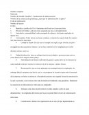 Evidencia de aprendizaje: ¿Qué tipo de administración se aplica? Modulo 5, Fundamentos de administración