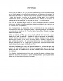 ARISTOTELES y sus investigaciones