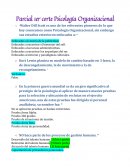 Parcial 1er corte Psicología Organizacional