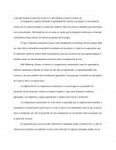 LOS MÉTODOS COMUNICATIVOS Y MÉTODOS ESTRUCTURALES