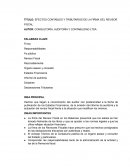 EFECTOS CONTABLES Y TRIBUTARIOS DE LA FIRMA DEL REVISOR