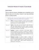 Evaluación Modular B: Impulso al aprendizaje