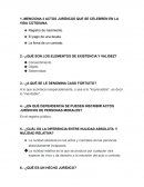 De las Personas (Derecho Familiar)