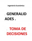 Introducción a la Ing. Económica