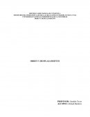 Orden y desplazamiento