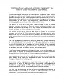 RESTRICCION DE LA BALANZA DE PAGOS EN MEXICO