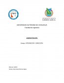 INTEGRACIÓN Y DIRECCIÓN