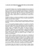 EL DIALOGO, UNA POSIBILIDAD DE REFLEXIÓN PARA LOS EDUCADORES