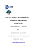Temas generales de la gestion