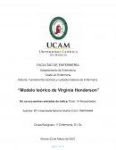 Grado en Enfermería Historia, Fundamentos teóricos y cuidados básicos de Enfermería