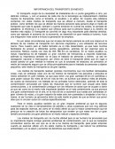 IMPORTANCIA DEL TRANSPORTE EN MÉXICO
