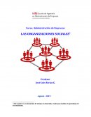 APUNTES LAS ORGANIZACIONES SOCIALES