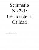 Seminario No.2 de Gestión de la Calidad