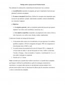 Trabajo sobre el proyecto de Práctica Social