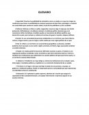 Glosario de términos Seguridad