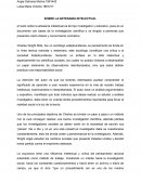 SOBRE LA ARTESANÍA INTELECTUAL