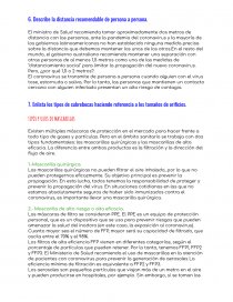 TIPOS Y USOS DE MASCARILLAS. Página 1