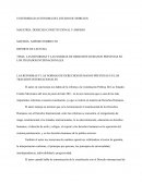 LAS REFORMAS Y LAS NORMAS DE DERECHOS HUMANOS PREVISTAS EN LOS TRATADOS INTERNACIONALES