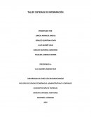 Taller de información de negocios