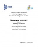 Sistemas de unidades. Metrología y normalización