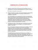 BARRERAS DE LA COMUNICACIÓN