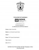 Actividad Integradora 4 “La Administración De Mi Primer Empresa”