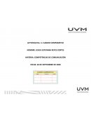 CUADRO COMPARATIVO. COMPETENCIAS DE COMUNICACIÓN