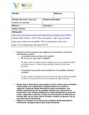 Actividad Ideas para creación de empresas