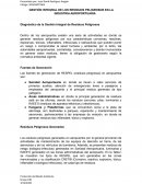 GESTIÓN INTEGRAL DE LOS RESIDUOS PELIGROSOS EN LA INDUSTRIA AEROPORTUARIA