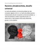 Racismo ultraderechista, desafío universal