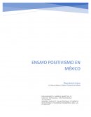 El positivismo en México